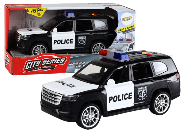 Police Car Car Police Sound Lights Door Opening 1:14