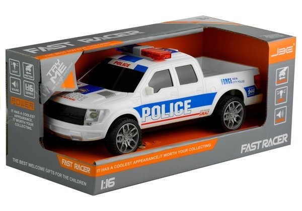 Police Car In Scale 1:16 Lights Sounds Drive