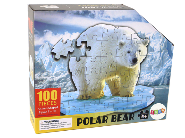 Puzzle 100 pieces Polar Bear Theme