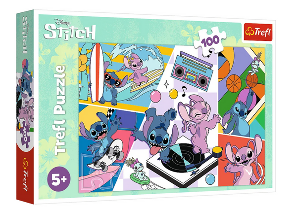 Puzzle 100pcs. Memories Lilo and Stitch Trefl 16473