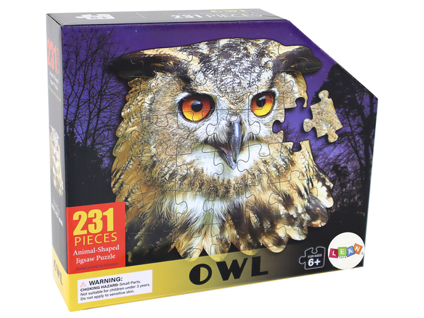 Puzzle 232 pieces Owls Animals Birds Theme