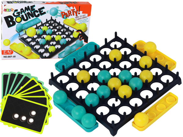 Puzzle Arcade Game Throwing Balls Board