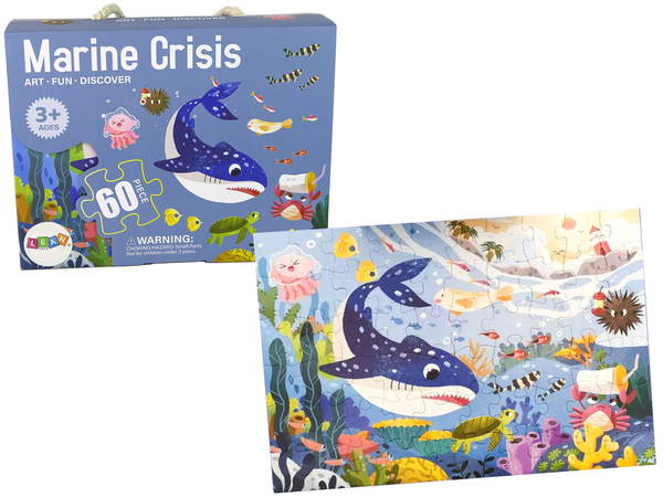 Puzzle For Kids Sea World Jigsaw 60 pieces.