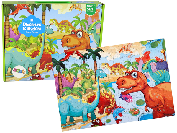 Puzzle World of the Dinosaurs