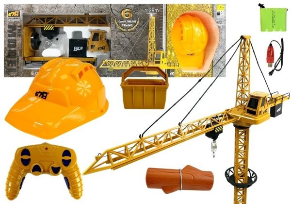 R/C Crane Radio Controlled Construction Set 128 cm