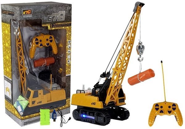 R/C Crane with movable Arm with Lights