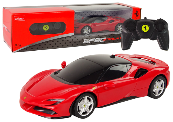 R/C Ferrari SF90 Rastar 1:14 Red with Remote Control