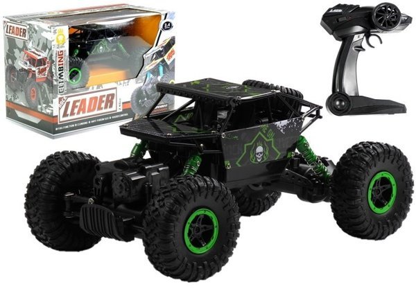 R/C Monster Car Jeep 1:18 Green