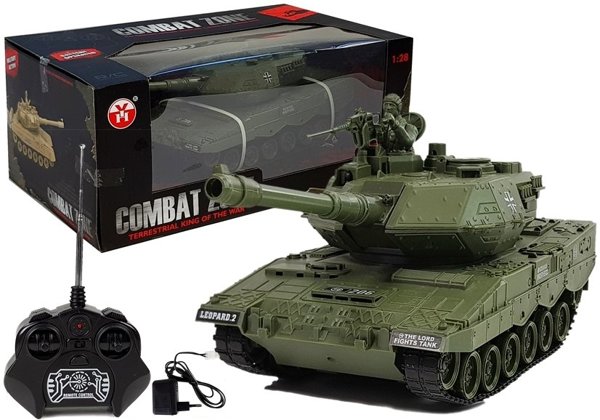 R/C Tank Remote Control with Charger Dark Green