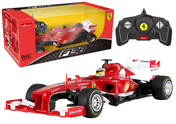 RC Car 1:18 Rastar Bolid Ferrari F1 Red