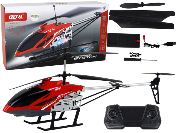 RC Helicopter Remote Control Helicopter 70 cm Red