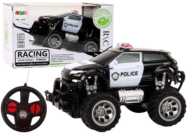 RC Off-Road Police Car 1:24 Remote Controlled