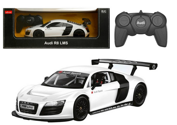 RC Sports Car 1:18 Remote Controlled Audi R8 White