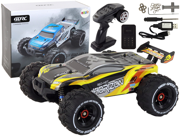 Rabbits RC Off-Road Car 4-Wheel Drive Yellow 2.4G