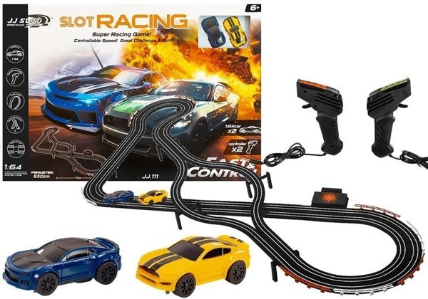 Racing Track 2 Cars Controllers Slot Cars