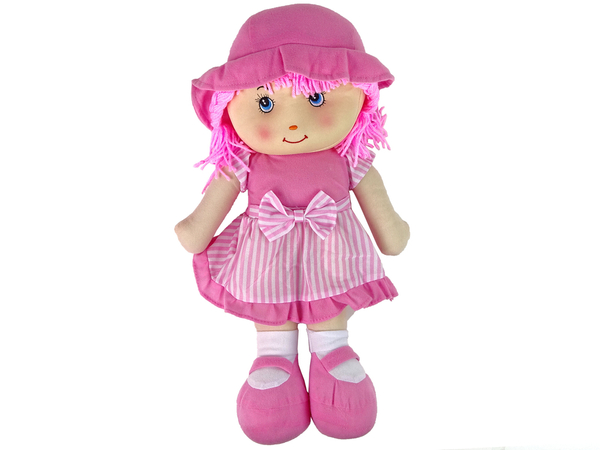 Rag Doll Huggable Pink Striped 50 cm