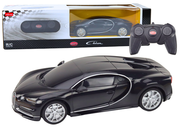 Remote Control Car Bugatti Veyron Chiron 1:24 Black