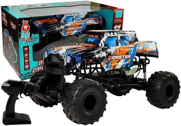 Remote Controlled 2.4G 4x4 Orange 57cm