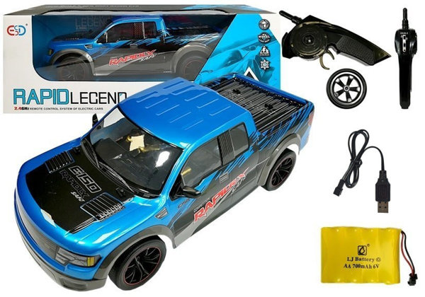 Remote Controlled Car Pick-Up 2.4GHz Blue