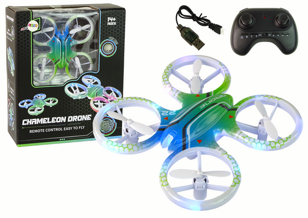 Remote Controlled Drone Colorful Lights