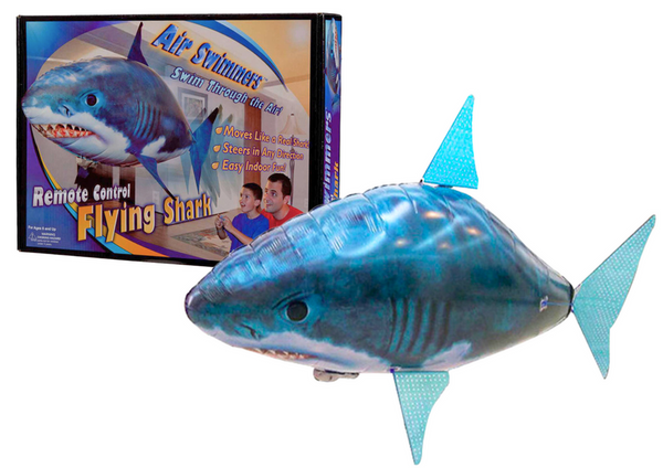 Remote Controlled Fish R/C Shark Blue Flying Balloon