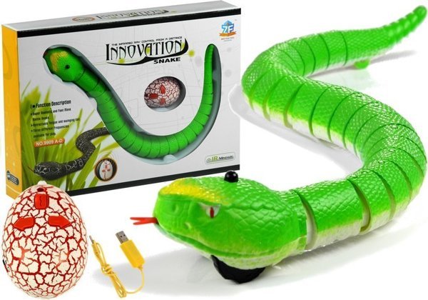 Remote Controlled Green Snake