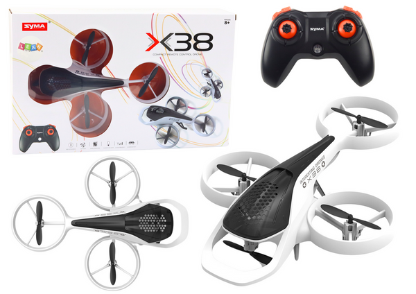 Remote Controlled RC Drone X38 SYMA White