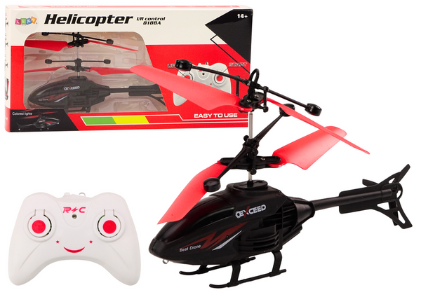 Remote Controlled RC Helicopter Gyroscope Red