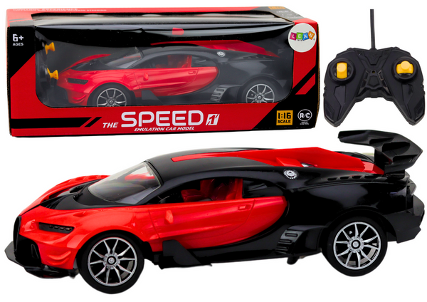 Remote Controlled Sports Car Red 1:16 RC Car