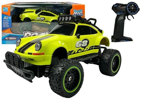 Remote controlled Car Off-road R/C Beetle Green 2.4G