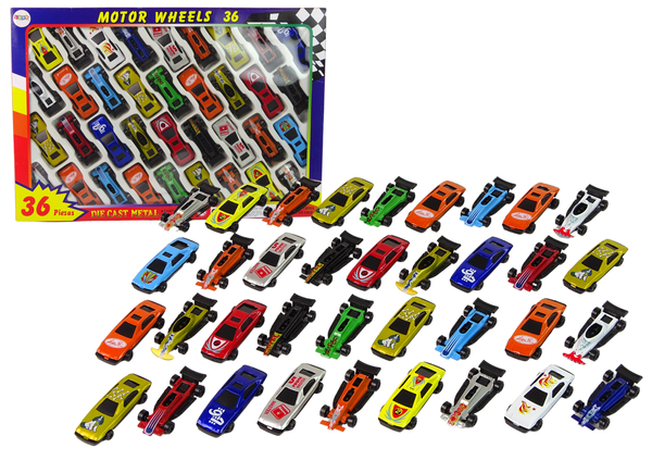 Resorcery Cars Racing Cars Set 36pcs.