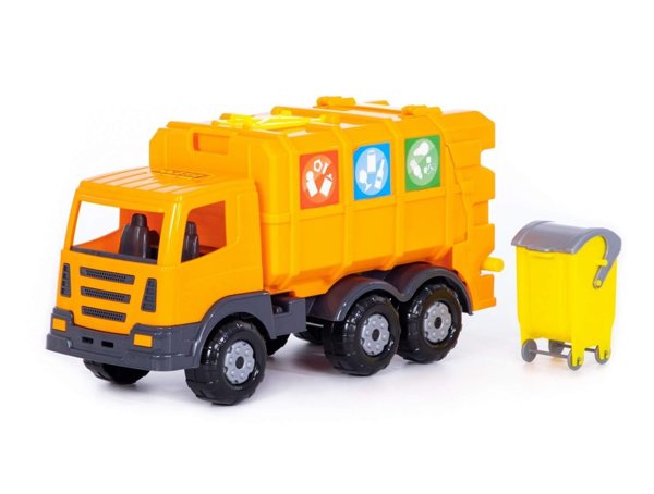 Rubbish Truck "Prestige" Orange Litter Bin 71743