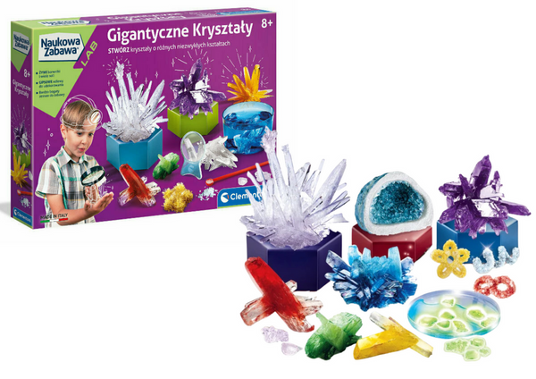 Science Fun Giant Crystals Clementoni 50106