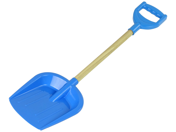 Shovel With Wooden Handle. Garden Sandbox. Blue Snow 2896