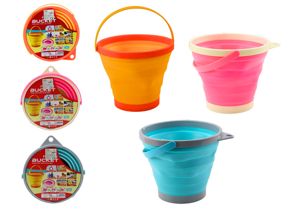 Silicone Bucket Foldable Universal 3 Colors