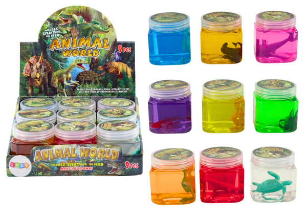 Slime in a Box Animal Figures 150 g 9 Colors