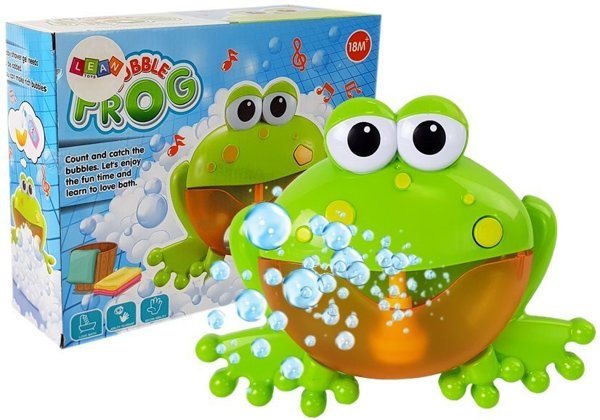 Soap bubble machine Frog