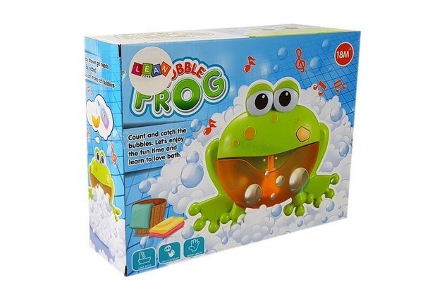 Dropship Frog Musical Bubble Bath Maker Baby Bath Toys For