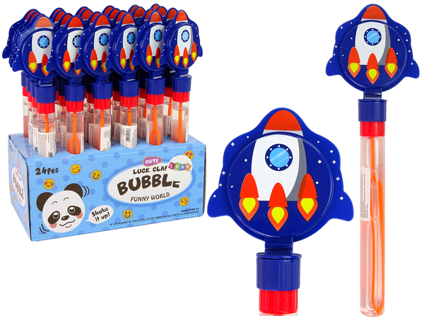 Soap bubbles Rocket 30 cm Flapper