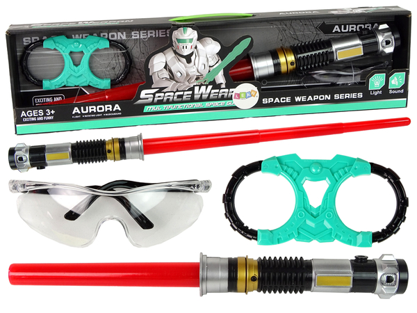 Space Toys Lightsaber Safety Glasses Sound