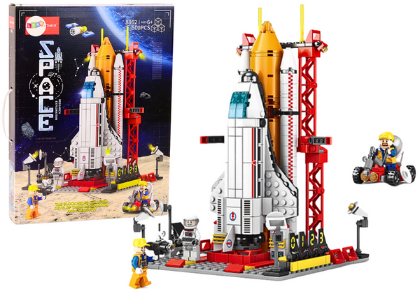 Spaceship Construction Blocks Space Rocket 506 pieces.