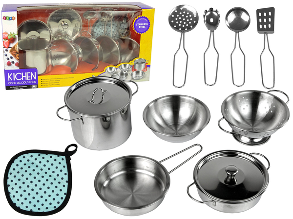 Stainless Steel Cookware Set for Kids