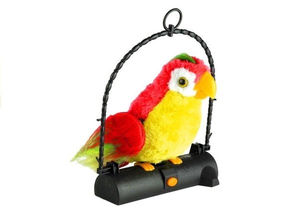 Talk Back Parrot - Imitates Your Voice and Sounds