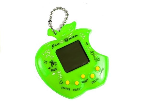 Tamagotchi Electronical Animal Green Apple Shape