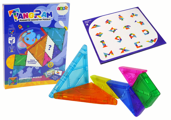 Tangram Puzzle 7 Magnetic Blocks