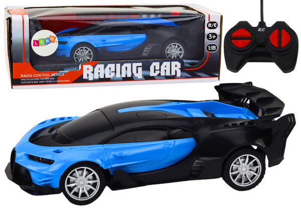 Toy Car Remote Controlled Sports Car RC 1:22 Blue