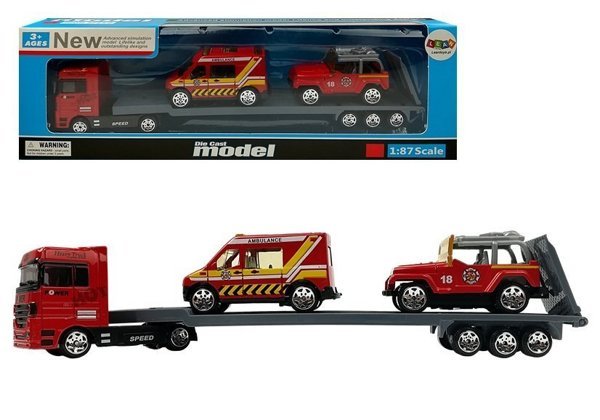 Toy Cars with Tow Truck