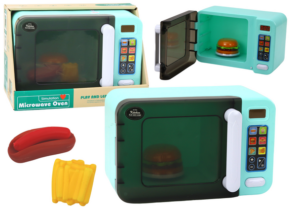 Toy Microwave Oven Turquoise Microwave Accessories