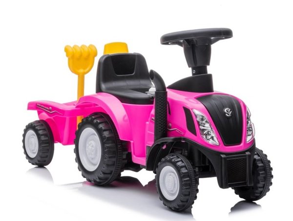 Tractor 658T New Holland Pink ride-on car