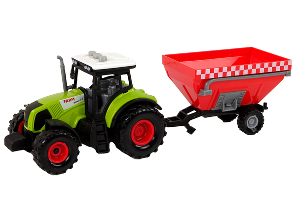 Tractor Farm Detachable Grain Trailer Sound Green | Toys \ Tractors